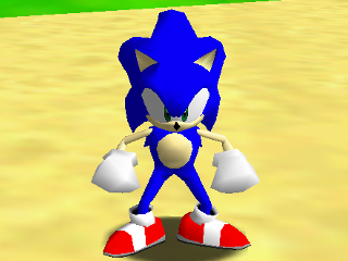 Jogue Mario 64 Sonic Edition Plus V2.2.2, um jogo de Sonic