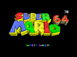 Super mario 64 sales wacky worlds