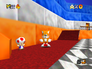 ⭐ Super Mario 64 - Tails 64 Revamped - 4K 