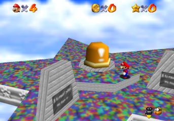 mario 64 yellow switch